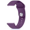 Bracelet WANME Compatible Garmin Venu Sq 2/Venu Sq Music pour Homme et Femme, Silicone Violet Foncé, 20MM, vitréactif 5