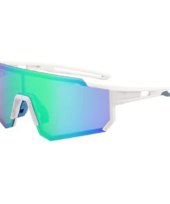 1 Pièce Lunettes de Soleil Enfant UV400, Lunettes de Cyclisme pour Enfants 6-14 Ans, Lunettes de Sport pour Garçons et F