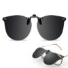 Hifot Clip Solaire pour Lunettes de Vue Antibruit Anti-UV Homme Femme Peche Conduite Sports