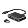 Lecteur de Carte SD USB C Compatible avec Samsung et MacBook|Compatibilité Avec les Appareils de Type C|Conçu pour Ordin