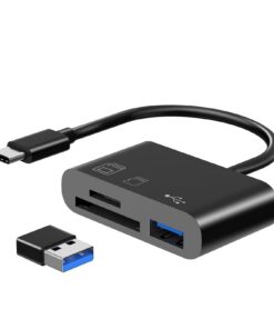 Lecteur de Carte SD USB C Compatible avec Samsung et MacBook|Compatibilité Avec les Appareils de Type C|Conçu pour Ordin