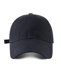 Casquette COTIDI Homme 100% Coton Baseball Réglable pour Sport et Daily Wear Élégante et Comfortable M594BK