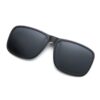 YAMEIZE Lunettes de Soleil Polarisées UV400 - Clip On Anti Glare pour Pêche Conduite Extérieur Femmes Hommes Trendy Flip