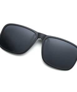 YAMEIZE Lunettes de Soleil Polarisées UV400 - Clip On Anti Glare pour Pêche Conduite Extérieur Femmes Hommes Trendy Flip