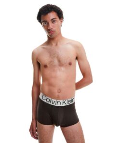 Calvin Klein Low Rise Trunk Homme | Lot de 3 | Meilleures Ventes