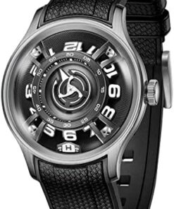 OBLVLO Montre Automatique de Luxe pour Homme Étanché Luminieuse Acier Inoxydable BLM