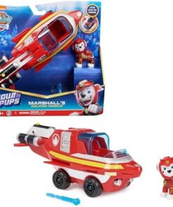 PAT' PATROUILLE AQUA PUPS MARCUS + Enfant 3 Ans + Aventures Sous-Marines Collectibles
