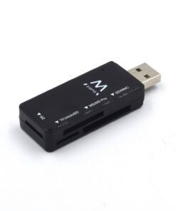 Ewent EW1049 - Lecteur Micro SD USB |0 pour PC et Macbook Pro, Compatible MMC/TF/SDXC/SDHC/Micro SDHC/Micro SDXC, Adapta