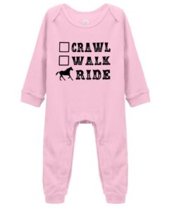 Crawl Walk Ride Horse Body amusant tiansiaben pour bébé en naissance 3-6 mois - Taille: 0-6 mois