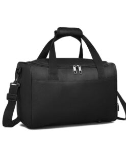 Kono Sac de Voyage Ryanair Léger 20L Sac Cabine à Main avec Bandoulière 40x20x25cm Noir