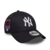 New Era Chapeau Strapback 9Forty - Écusson New York Yankees - Cap Baseball Fan Sport Designateurs de Mode