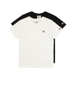 Champion Legacy Basics B - S-S 2-Pack Crewneck T-Shirt pour Garçon - Style et Comfort en Lot de 2
