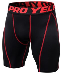 Title: Compression Short Jungerhouse Homme Séchage Rapide et Respirant pour Course en Plein Air Taille Élastique Size M