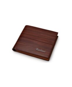 SHOP-STORY Portefeuille en Simili Cuir Homme - Luxe et Durabilité en Panier de Champs