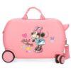 Bags Disney Joumma Minnie Imagine Valise Cabine Enfant ABS 4 Roues Multiposition Fermeture Combinaison Éléments Essentie