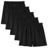 Coton Boxer Homme Natural Feelings Lot de 5 Caleçons HommeComfortable Boxers 100% Cotton Set of 5 for Men Trendy Cotton