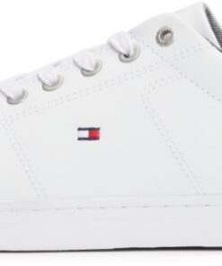 Tommy Hilfiger Baskets Homme en Cuir Comfortable Podologie - Chaussures Comfort & Durable | Essential Lifestyle Footwear