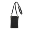 WUSJCOF 1pcs Sac à Téléphone en Cuir PU Souple pour Femme idéal pour Shopping et Promenades - Petit Sac Bandoulière Amov