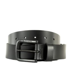 Levi's Seine Metal Ceinture Homme - Étui Rigide - Fonctionnelle pour Sport - 32x12 - Bleu