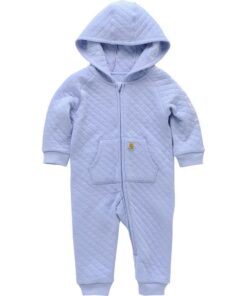 Combinaison Carhartt fille, manches longues, capuche, fermeture éclair, pour bébé