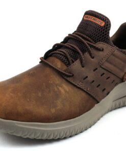 Skechers Delson |0 Cicada 210238 lacets élastiques tricotés à enfiler Homme