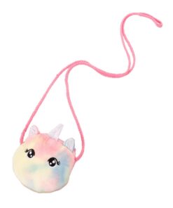 Bandoulière Licorne Peluche pour Fille Confortable et Pratique à Main Usage Polyvalent Poche Rangement Adorable