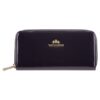 Portefeuille WITTCHEN Bleu Cuir Verni 19x9CM Verticale Collection Verona 25-1-393-N