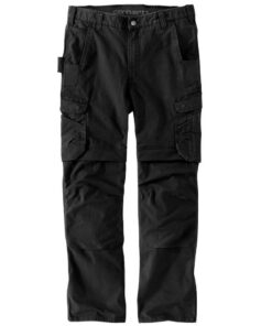 Carhartt Steel Rugged Cargo Work Pantalon Utilitaire de Travail Homme + [Durable et robuste] + [Confortable pour un usag
