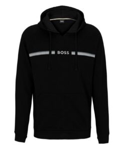 BOSS Sweat À Capuche Authentique - Homme - Sweat-Shirt Relax - Grande Taille - Soft Cotton