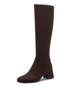 Tamaris Femme Heel Long Boot 1-25520-45 Botte Haute Jusqu'au Genou pour Occasions Spéciales