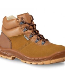 JALLATE Chaussures de sécurité montantes Marron pour Travailleurs SAS SRC S3 Evol