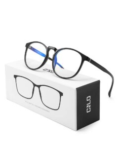 CNLO Lunettes de Lumière Bleue Protection oculaire Homme Femme Utilisation au bureau Anti-fatigue Radiation UV