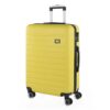 Valise Rigide SKPAT Jaune pour Tout Voyage et Week-end