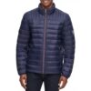 Tommy Hilfiger Veste Tampon Pliable en Duvet Homme Manteau Alternatif Ultra Léger Confort 2 en 1 Convertible