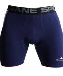 Rane Sports Shorts de Compression pour Hommes en Sechage Rapide et Respirant, Shorts de Sport avec Poches pour Telephone