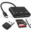 Lecteur Carte SD USB Switch OTG SD/MMC/MicroSDCompatible Avec Tous LesAppareils Élus Par Les Consommateurs Américains