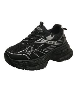 Éricat Chaussures de Sport Respirant pour Femmes Mode Casual Sweat Absorbent Avec Augmentation de Hauteur
