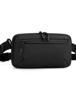 Aucuu Sac Bandoulière Hommes Mode Petit Sac de Poitrine 1.5L pour Voyage et Sports