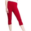 Charmoni Leggings Femmes Corsaire - Élégants et Comfortables - Pour Fitness et Running - Mi-Long Stretch Élastique - Vis