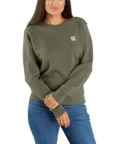 Carhartt Tencel Fiber Series Sweatshirt Relaxed Fit Femme Hiver Chauffant Maillot de Sport