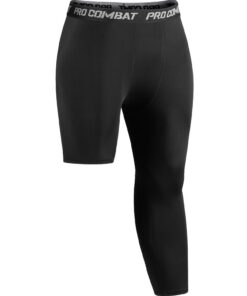 Niksa Lot de 1 ou 2 pantalons de compression 3/4 pour homme respirants et fonctionnels - Multisports - Coupe unique - Id