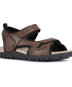 Geox - Sandales Homme Strada | Confort[:,:,Élégant] | Unisexe | Vacances / Piscine | Respirantes et Hygiéniques | 39 EU