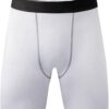 Smatstyle Shorts de Compression pour Hommes | Légging Homme Sportif Séchage Rapide et Respirant | Idéal pour la Course e