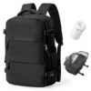 BJLFS Sac à dos Ryanair Wizzair Femme 45x36x20 Sous Vide Ordinateur Portable 14 Pouces BJLFS Sac à dos Voyage Cabin Ry