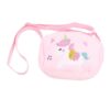 CLISPEED Sac Bandoulière Licorne Peluche Fille Trendy avec Bandoulière Chic pour Petite Fille