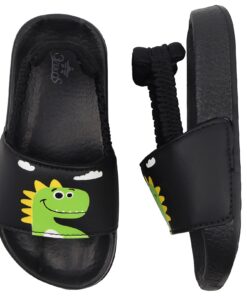 Pantoufles de Plage Étanches pour Enfants - Pantoufles de Douche Antidérapantes pour Filles et Garçons - Sandales de Pis