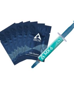 **ARCTIC MX-6 (4g, 6 Nettoyants Inclus) - Pâte Thermique Ultra-Performante pour CPU, GPU, Consoles et Ordinateurs Porta