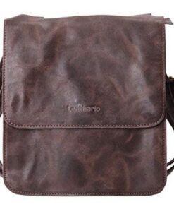 Leathario sac bandoulière homme cuir vintage voyagePad 7,9" mode confortable