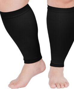 Chaussettes deCompression Gros Mollet 20-30 mmHg - PUTUO pour Femmes et Hommes - Course Varices Récupération - Sans Pied