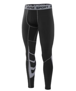 Titre SEO optimisé : Compression Pantalons d'entraînement AMZSPORT pour Hommes · Running · Base Layer · Sport_entries_t